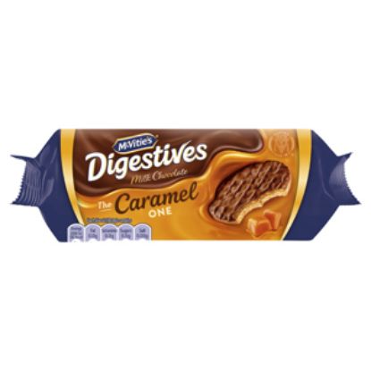 Picture of McVities Digestives The Caramel One  250g x12